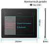 Графический планшет Huion HS64 (Black) купить в интернет-магазине icover