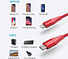 Кабель для iPod, iPhone, iPad Anker PowerLine+ II (A8652091) Lightning/USB-C 0.9m (Red) купить в интернет-магазине icover