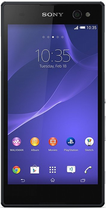 Смартфон Sony Xperia C3 Dual (Black) купить в интернет-магазине icover