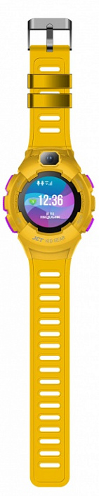 Детские умные часы Jet Kid GEAR (Yellow/Purple) купить в интернет-магазине icover