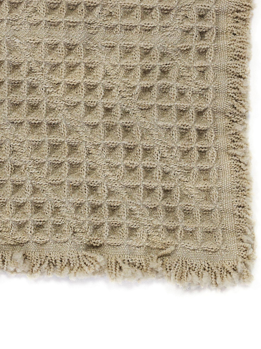 Коврик вафельный для ванной Ridberg 90x60 см (Biege zigzag) купить в интернет-магазине icover