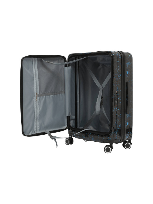 Чемодан Ridberg Quantum (Black/Blue) размер M  купить в интернет-магазине icover