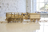 Ugears Механический конструктор 3D-пазл Локомотив с тендером, 47*12 см, 443 эл 70012 купить в интернет-магазине icover