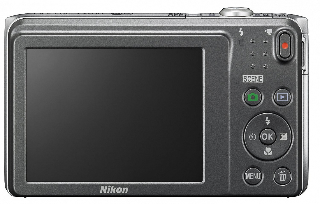 Фотоаппарат Nikon Coolpix S3700 (Silver) купить в интернет-магазине icover