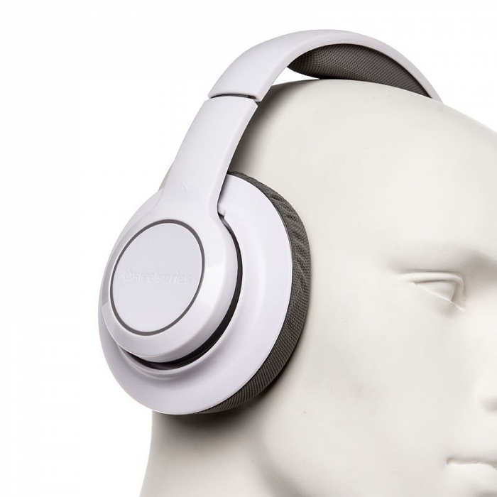SteelSeries Siberia Raw (61411) - игровая гарнитура (White/Grey) купить в интернет-магазине icover