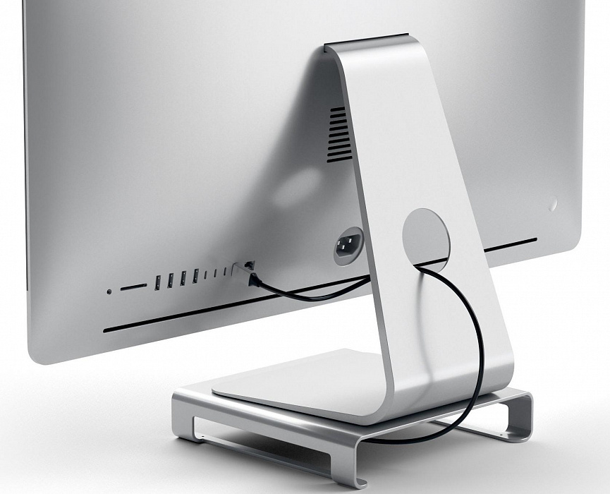 Подставка для монитора Satechi Type-C Aluminum iMac Stand ST-AMSHS (Silver) купить в интернет-магазине icover