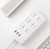 Удлинитель Xiaomi Mijia Smart Power Platooninsert 2А с 3 USB-портами  (White) купить в интернет-магазине icover