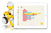 Электромеханический конструктор Bell.AI Mabot MA1002 A 2 в 1 (Yellow/White) купить в интернет-магазине icover