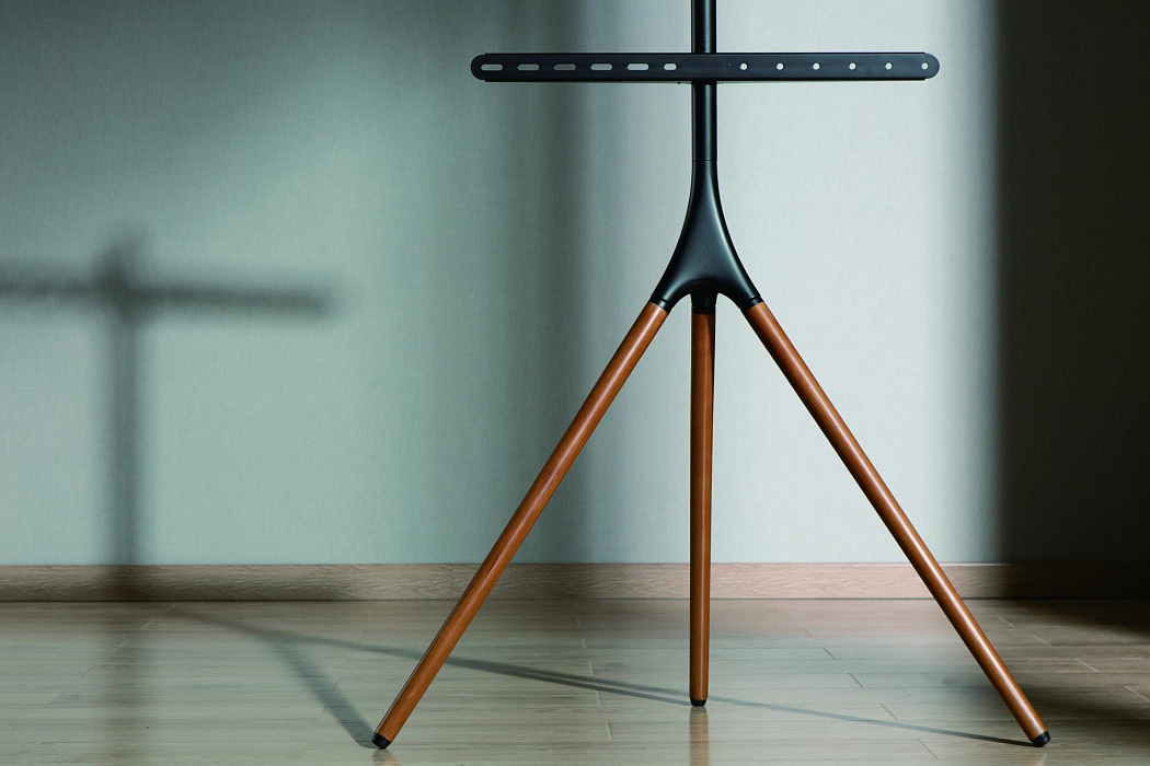 Стойка для телевизора с кронштейном Ridberg TV Floor Stand FS12-46F (Black) купить в интернет-магазине icover