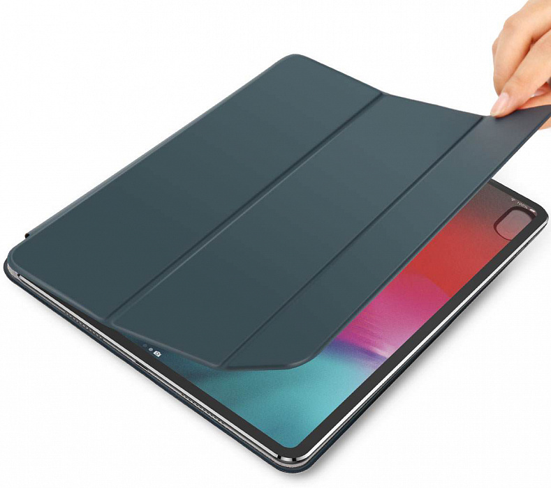 Чехол Baseus Simplism Y-Type Leather (LTAPIPD-BSM03) для iPad Pro 12.9 2018 (Blue) купить в интернет-магазине icover