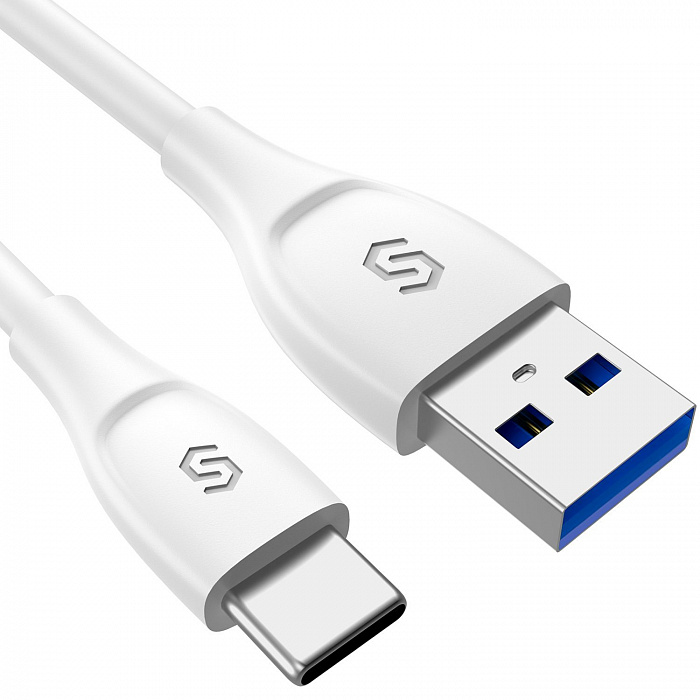 Кабель Syncwire SW-TC100 USB-C/USB-A 2m (White) купить в интернет-магазине icover
