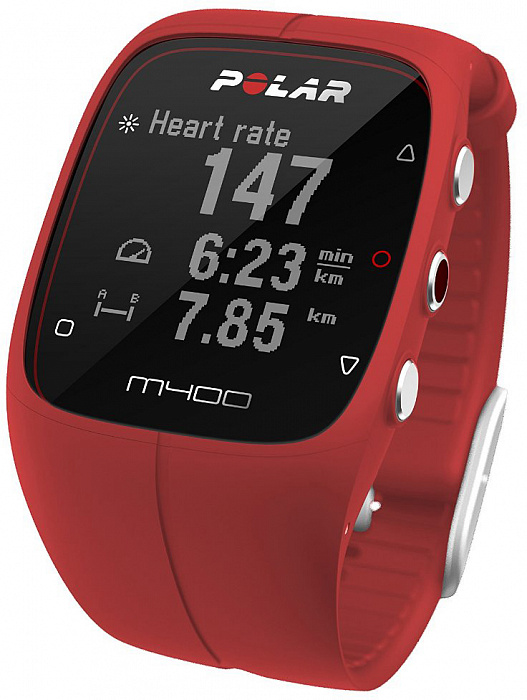 Polar M400 HR - пульсометр с GPS-модулем (Red) купить в интернет-магазине icover