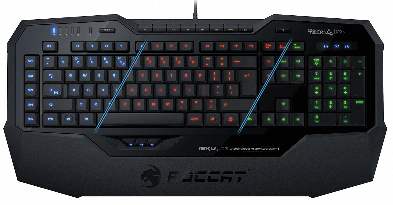 Roccat Isku FX (ROC-12-911) - игровая клавиатура (Black) купить в интернет-магазине icover