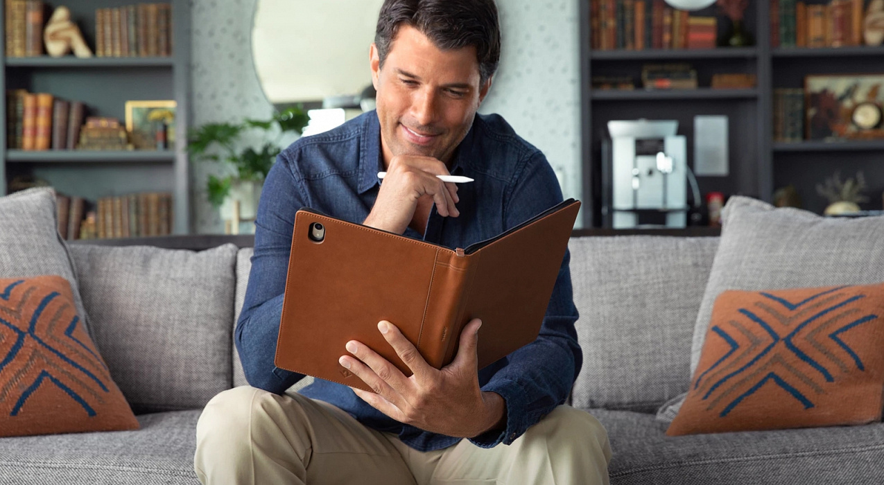Чехол-книжка Twelve South Journal для iPad Pro 11'' (Brown) купить в интернет-магазине icover