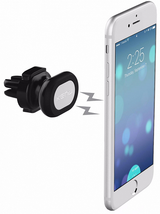 Автомобильный держатель Kenu Airframe Magnetic Car Vent Mount (Black) купить в интернет-магазине icover