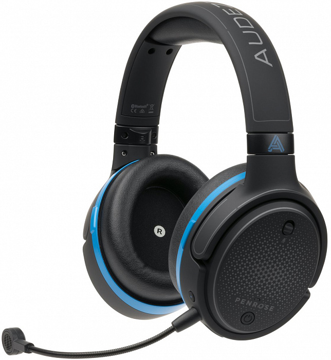Беспроводные игровые наушники Audeze Penrose (Black/Blue) купить в интернет-магазине icover