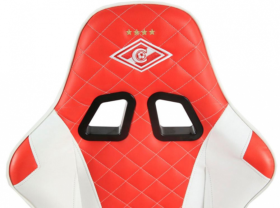 Кресло компьютерное игровое ZONE 51 Спартак Гладиатор (White/Red) купить в интернет-магазине icover