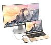 Мультипереходник Satechi Aluminum Type-C Multi-Port Adapter (Gold) купить в интернет-магазине icover