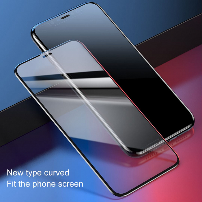 Защитное стекло Baseus Arc-Surface Tempered Glass Film 0.2mm (SGAPIPH61-HE01) для iPhone 11/XR (Black) купить в интернет-магазине icover
