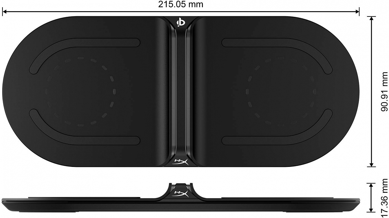 Беспроводная зарядная станция HyperX ChargePlay Base Qi (HX-CPBS-C) купить в интернет-магазине icover