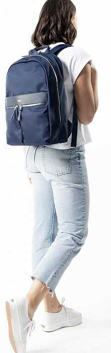 Рюкзак Knomo Beaufort (119-410-DNV) для ноутбука 15.6" (Dark Navy) купить в интернет-магазине icover