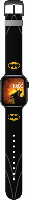 Ремешок MobyFox DC Batman Icon (ST-WNR22DCC2001) для Apple Watch (Black) купить в интернет-магазине icover
