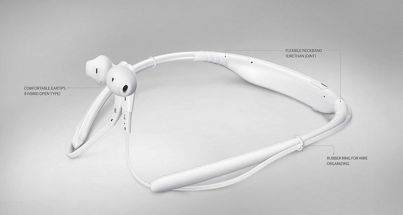 Беспроводная гарнитура Samsung Level U EO-BG920BWEGRU (White) купить в интернет-магазине icover