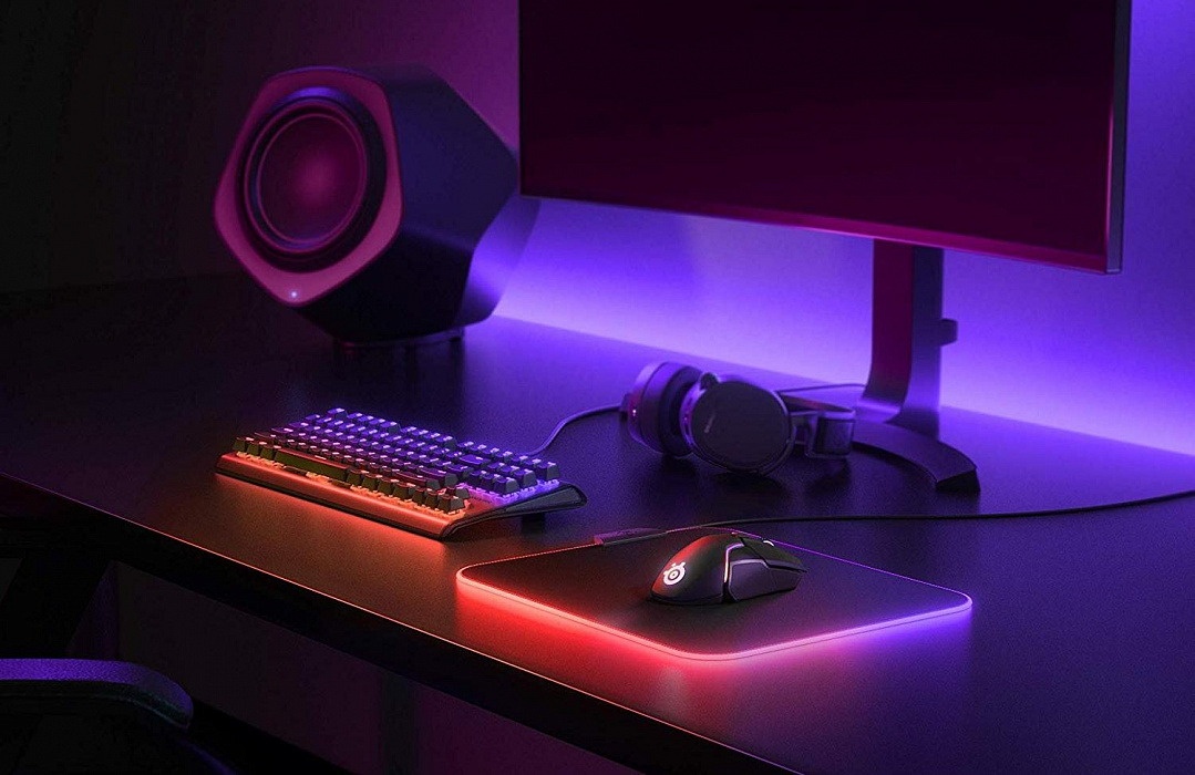 Коврик для мыши SteelSeries QcK Prism (Black) купить в интернет-магазине icover