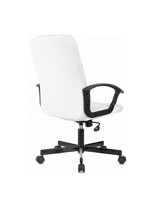 Кресло Бюрократ Triest эко.кожа/металл (White/Black) купить в интернет-магазине icover