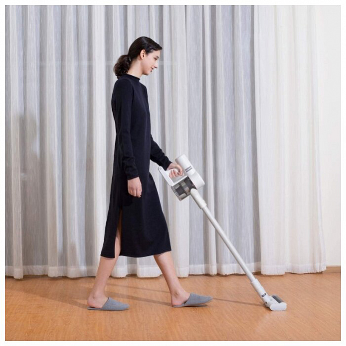 Беспроводной пылесос Xiaomi Dreame V10 Plus Vacuum Cleaner (White) купить в интернет-магазине icover
