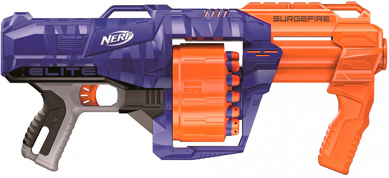Бластер Hasbro Nerf N-Strike Elite SurgeFire (E0011) купить в интернет-магазине icover