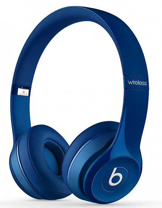 Beats Solo2 Wireless - беспроводные наушники (Blue) купить в интернет-магазине icover