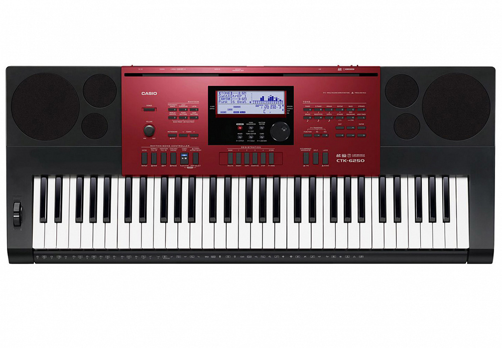 Casio CTK-6250 - синтезатор (Black) купить в интернет-магазине icover