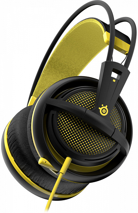 SteelSeries Siberia 200 - игровая гарнитура (Proton Yellow) купить в интернет-магазине icover