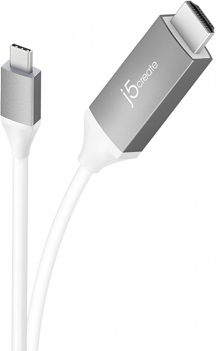 Переходник j5create JCC153G USB-C to 4K HDMI (Silver) купить в интернет-магазине icover