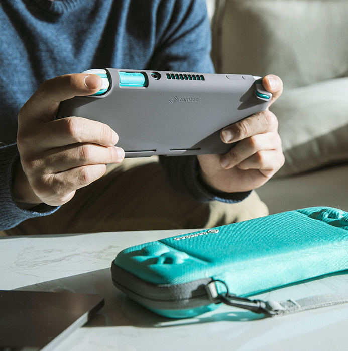Чехол Tomtoc Liquid Silicon Case для Nintendo Switch Lite (Gray) купить в интернет-магазине icover