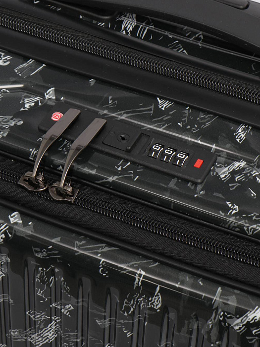 Чемодан Ridberg Quantum (Black) размер S  купить в интернет-магазине icover