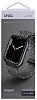 Ремешок Uniq Aspen DE Strap (45MM-ASPDEPGRY) для Apple Watch 45/44/42 mm (Pebble Grey) купить в интернет-магазине icover