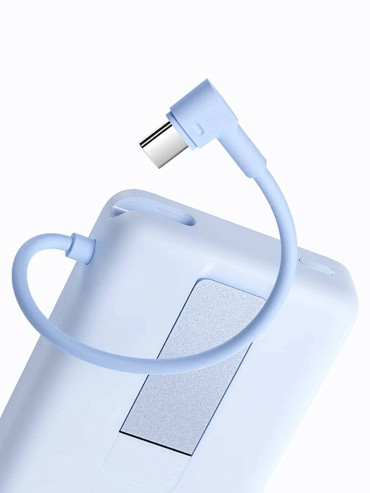 Внешний аккумулятор Xiaomi Magnetic Power Bank Built-in Stand (BHR08PCGL) 10000mAh (Blue) купить в интернет-магазине icover