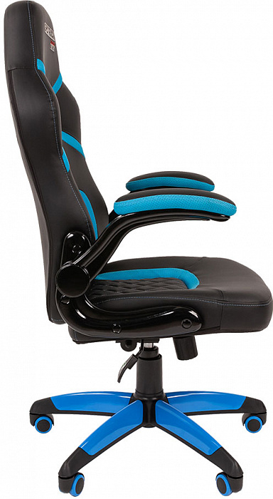 Игровое кресло Chairman Game 18 00-07051188 (Black/Blue) купить в интернет-магазине icover