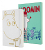 Блокнот Moleskine Moomin Limited Edition Large (LEMOOQP060CLT) в линейку (White/Green) купить в интернет-магазине icover