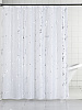 Штора для ванной комнаты Ridberg с блестками 180x200 см (White) купить в интернет-магазине icover
