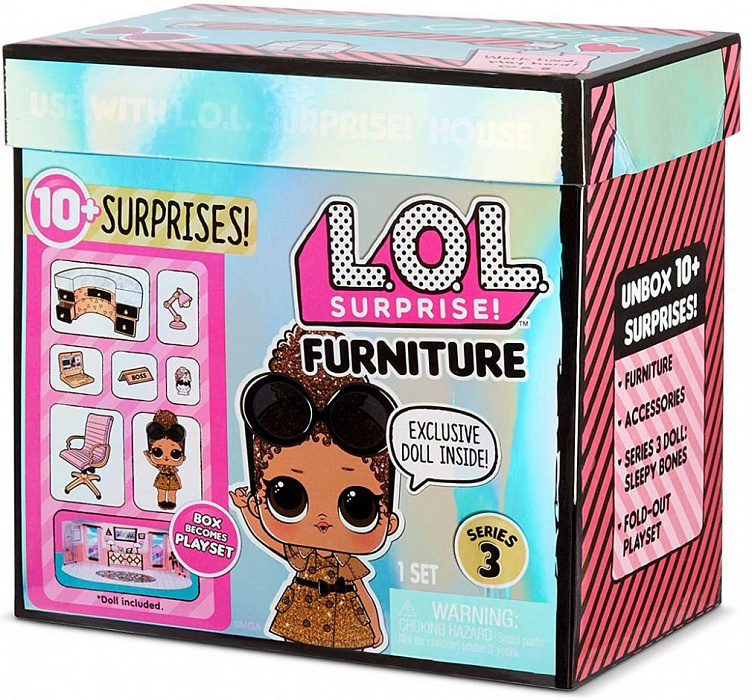 Кукла-сюрприз LoL Surprise Furniture S2 Boss Queen (570042) купить в интернет-магазине icover