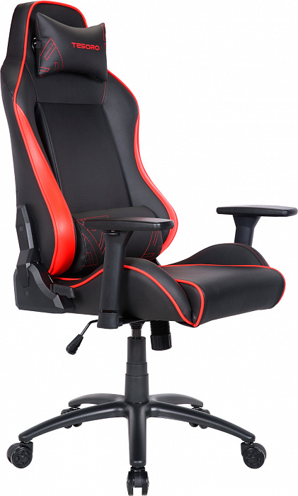 Игровое кресло Tesoro Alphaeon S1 TS-F715 (Black/Red) купить в интернет-магазине icover