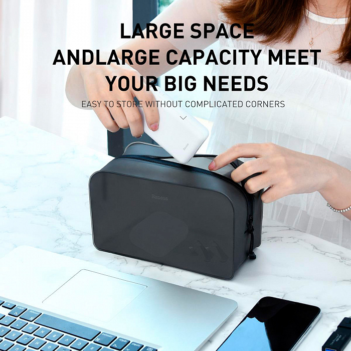 Органайзер Baseus Self-supporting TPU receipt package M LBZL-A01 (Black) купить в интернет-магазине icover