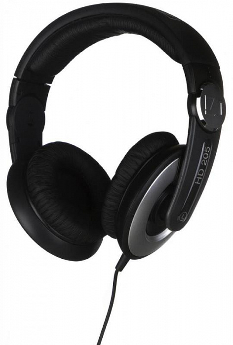 Накладные наушники Sennheiser HD 205 II 504292 (Black) купить в интернет-магазине icover