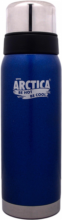 Термос с узким горлом американский дизайн Арктика 0,75 л 106-750 (Blue) купить в интернет-магазине icover