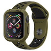 Чехол Spigen Rugged Armor (062CS24469) для Apple Watch SE/4/5/6 44mm (Olive Green) купить в интернет-магазине icover