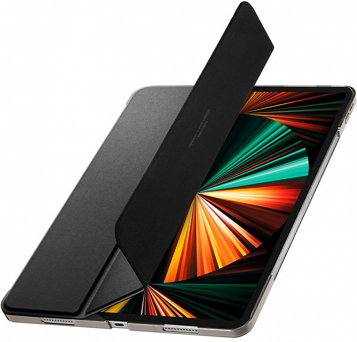 Чехол Spigen Smart Fold (ACS02882) для iPad Pro 12.9" 2021 (Black) купить в интернет-магазине icover