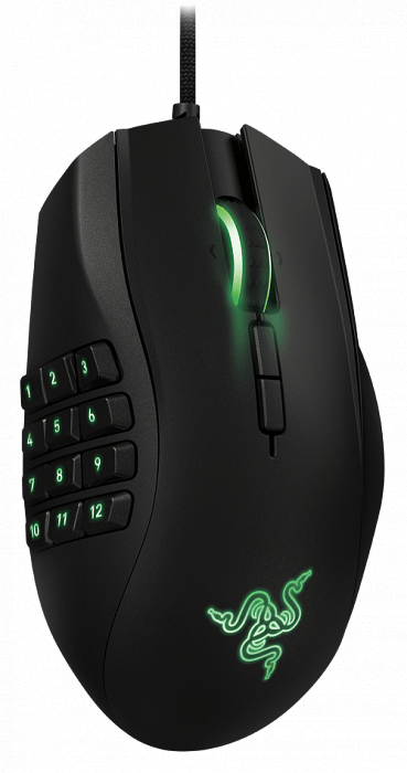 Razer Naga 2014 (RZ01-01040100-R3G1) - проводная мышь (Black) купить в интернет-магазине icover